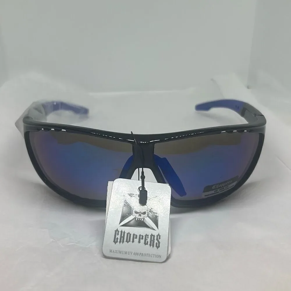 Choppers CP6768 Biker Sunglasses – UV400 Protection | Wrap Oval Design